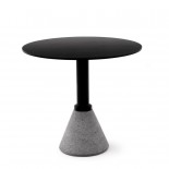 Τραπέζι Table One Bistrot με Βάση από Τσιμέντο (Μαύρο) - Magis