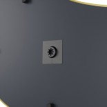 Ασύμμετρος Καθρέφτης Τοίχου Hubba Pebble 92 x 61 εκ. Χρυσό Umbra