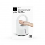 RAIN Επιτραπέζιο Αυτόματο Dispenser / Aντλία Σαπουνιού 414ml (Λευκό) - Umbra