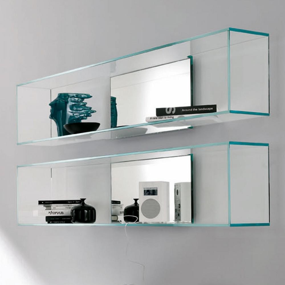 Brama 1 Glass Wall Shelf - Tonelli Design Design Is This