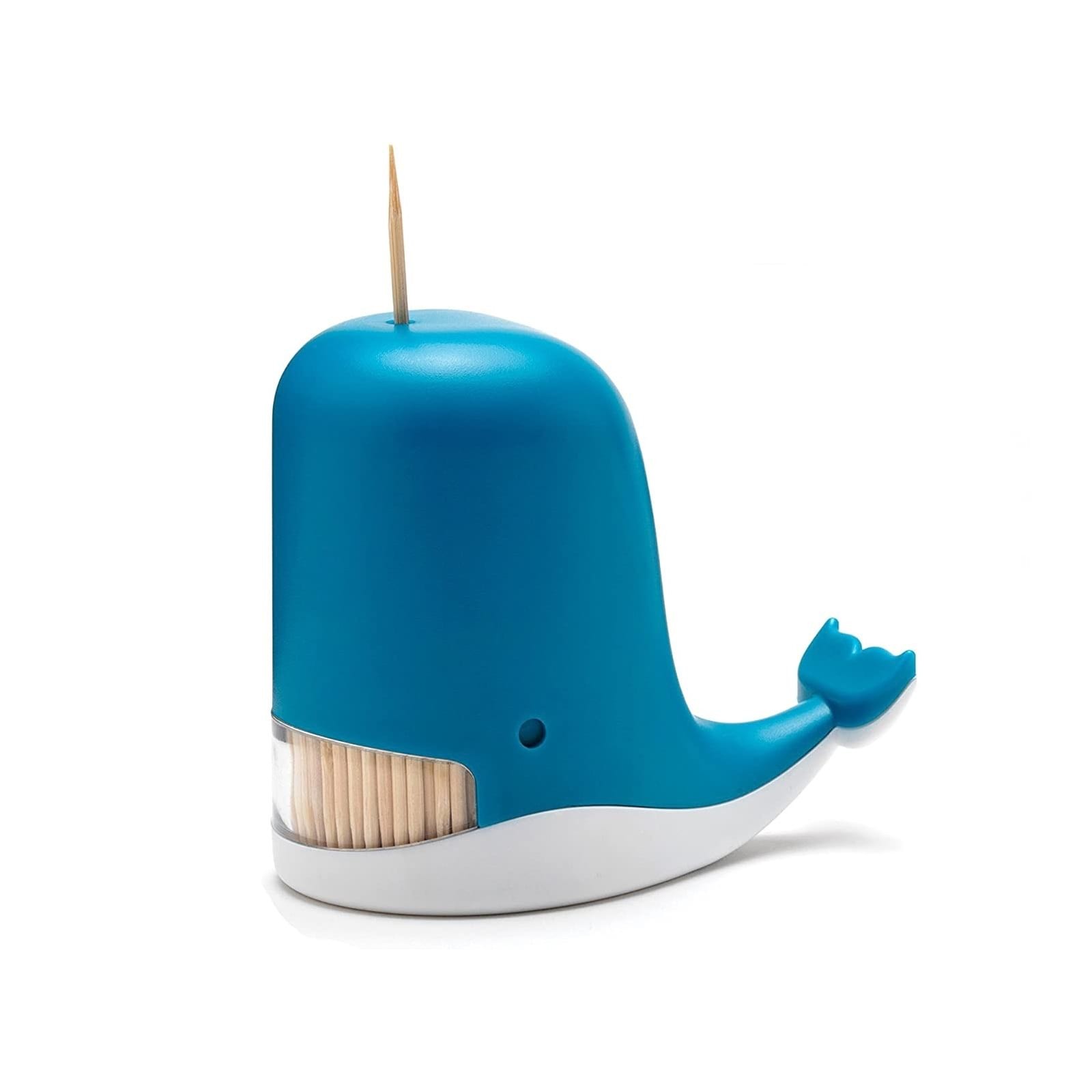 PELEG DESIGN Jonah Toothpick Dispenser Whale Toothpick Dispenser Funny Portable Plastic Toothpick Holder