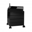 360° Container Drawer Unit 5 Compartments (Black) - Magis