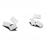 Alisei Earrings (Stainless Steel) - Alessi