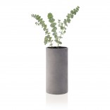COLUNA Vase Medium Height 24 cm (Dark Grey) - Blomus 
