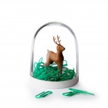 Deer in the Forest Paper Clips Holder - Qualy