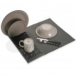 Foldable Dish Drying Mat (Grey) - Versa