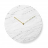 Marble Wall Clock (White) - Menu