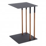 Plain Side Table (Black) - Yamazaki