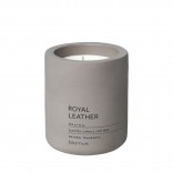 Scented Candle FRAGA L Royal Leather - Blomus