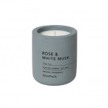 Scented Candle FRAGA S Rose & White Musk - Blomus
