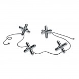 Tripod Trivet with Adjustable Elements (Stainless Steel) – Alessi