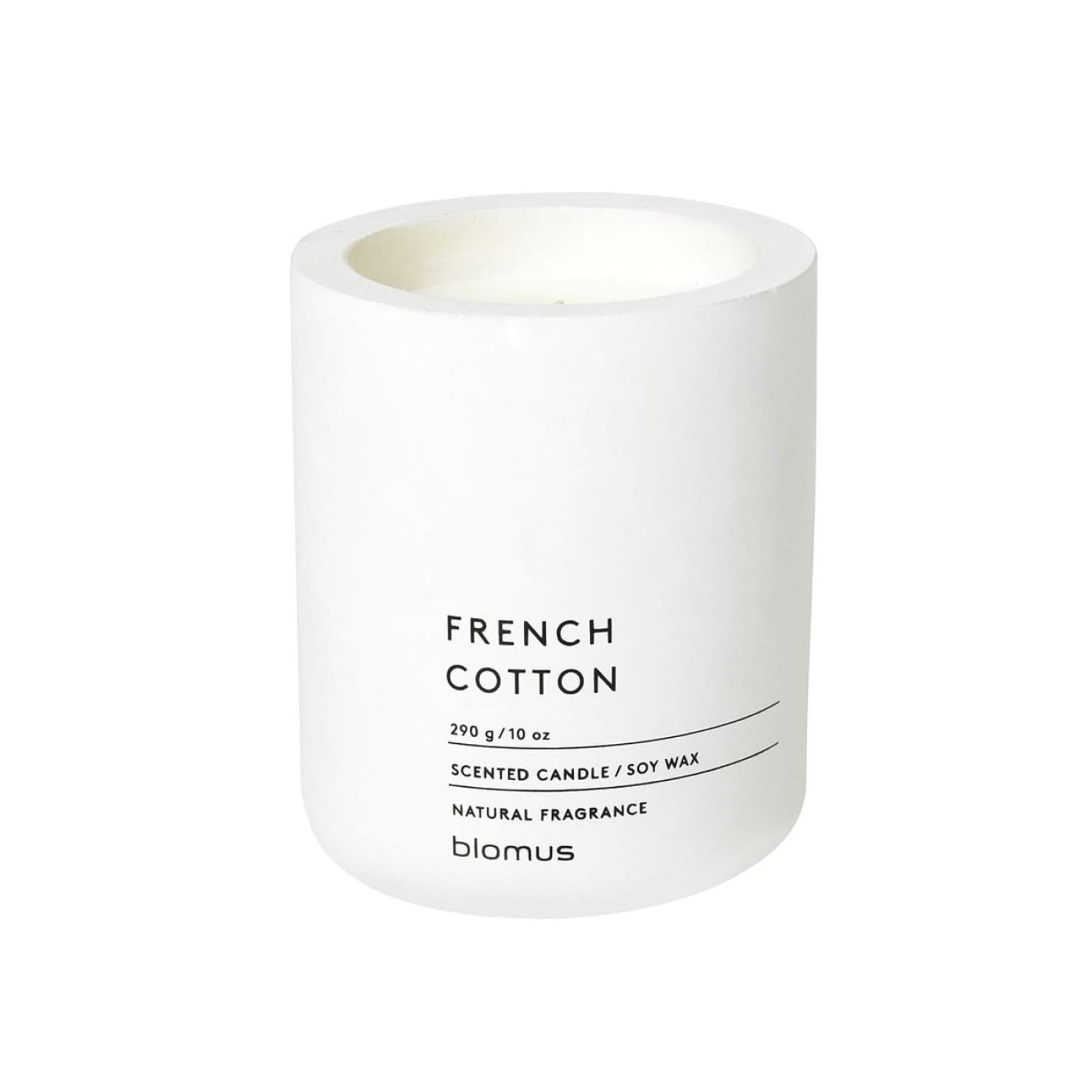 Scented Candle FRAGA L French Cotton - Blomus