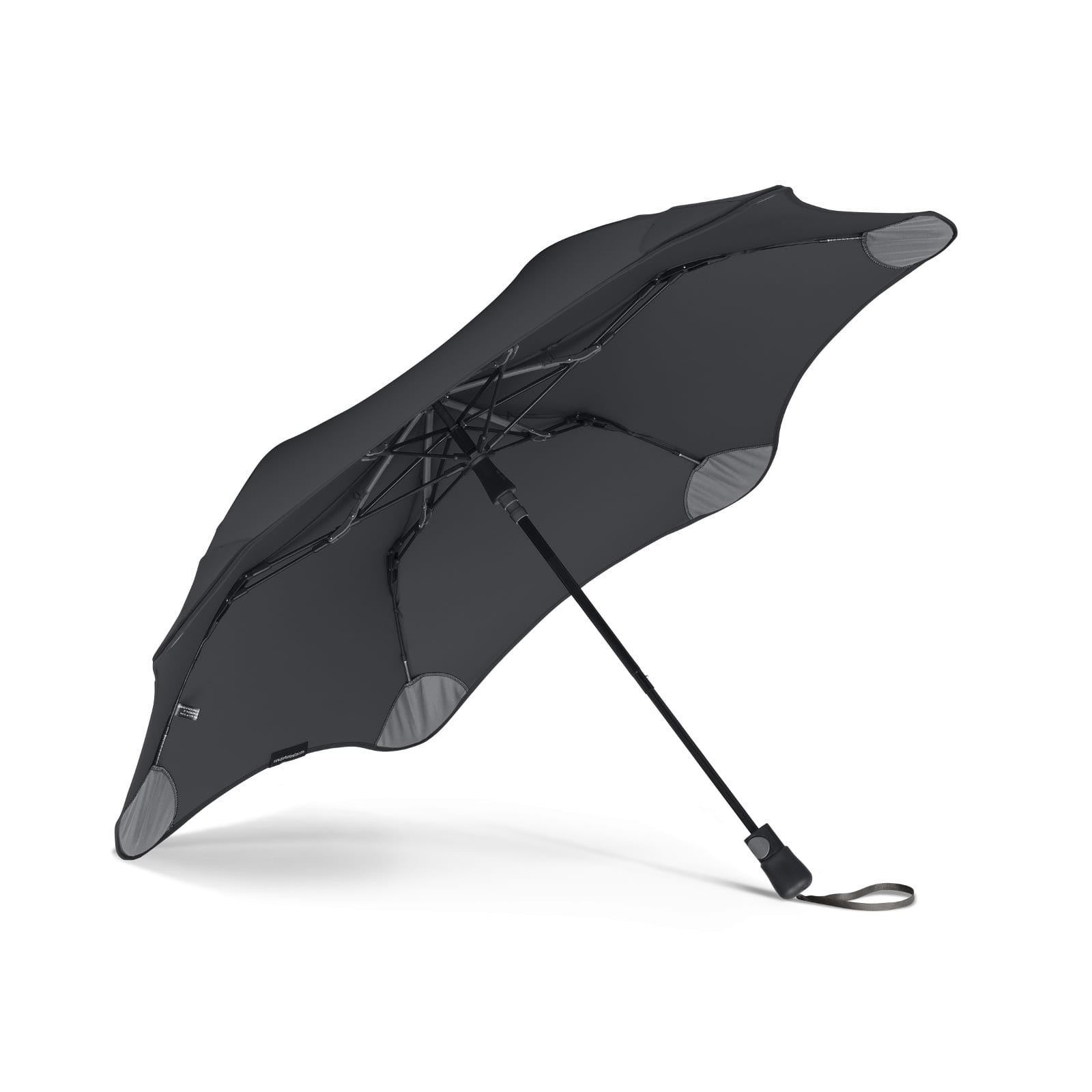 Metro Automatic Storm Umbrella (Black) - Blunt