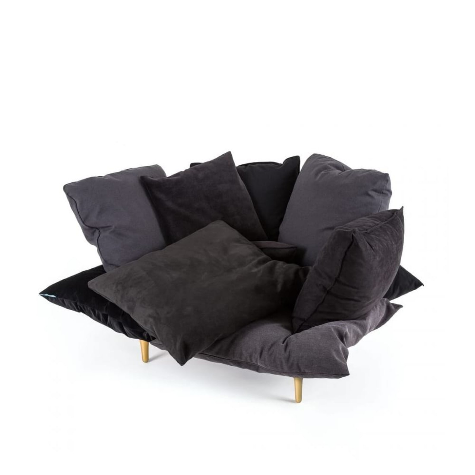 Comfy Armchair (Charcoal Grey) - Seletti