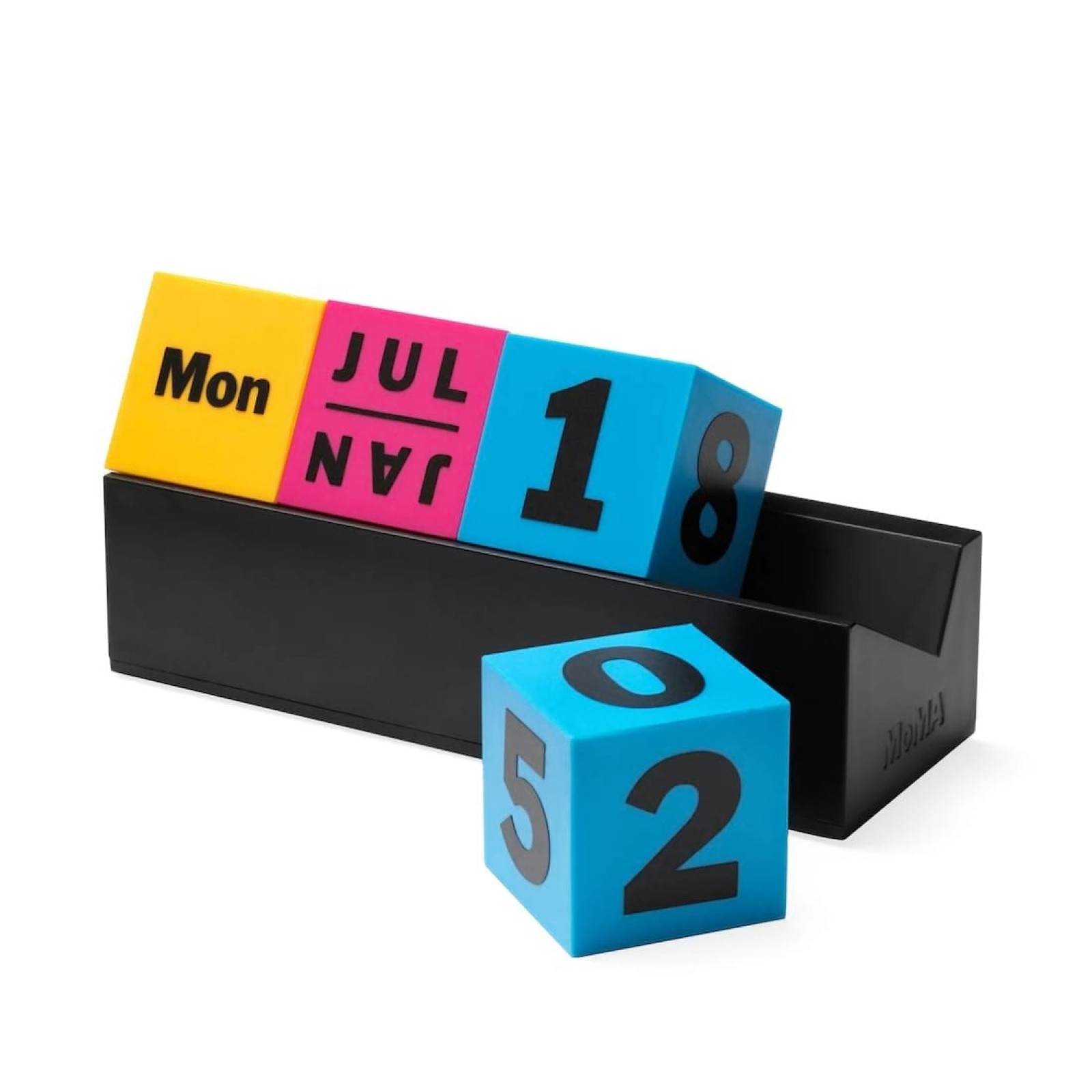 Cubes Perpetual Calendar (Multicolor) - MoMa