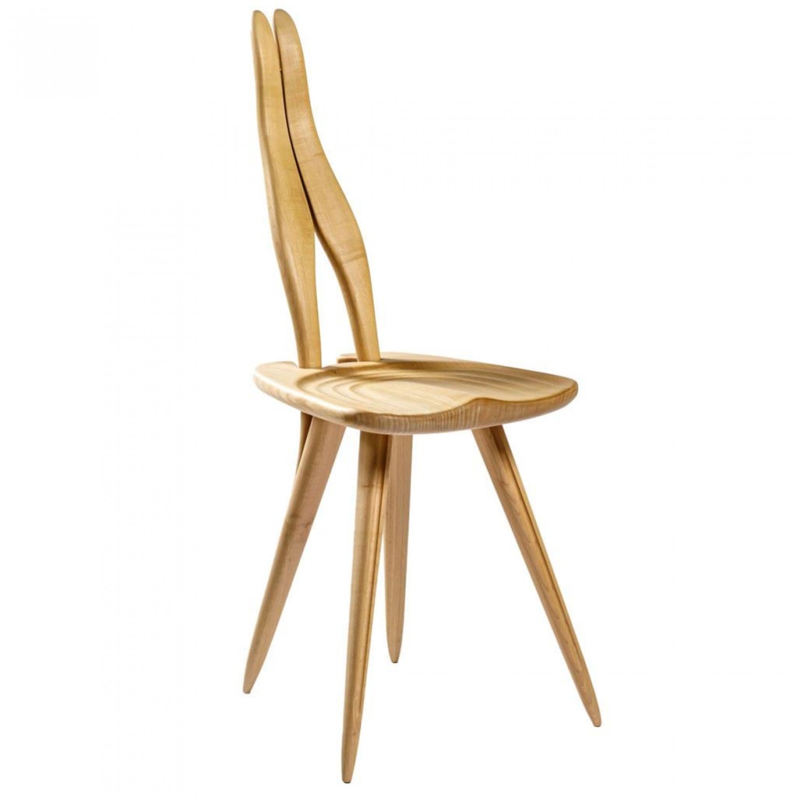 Fenis Dining Chair (Natural Wood) - Zanotta