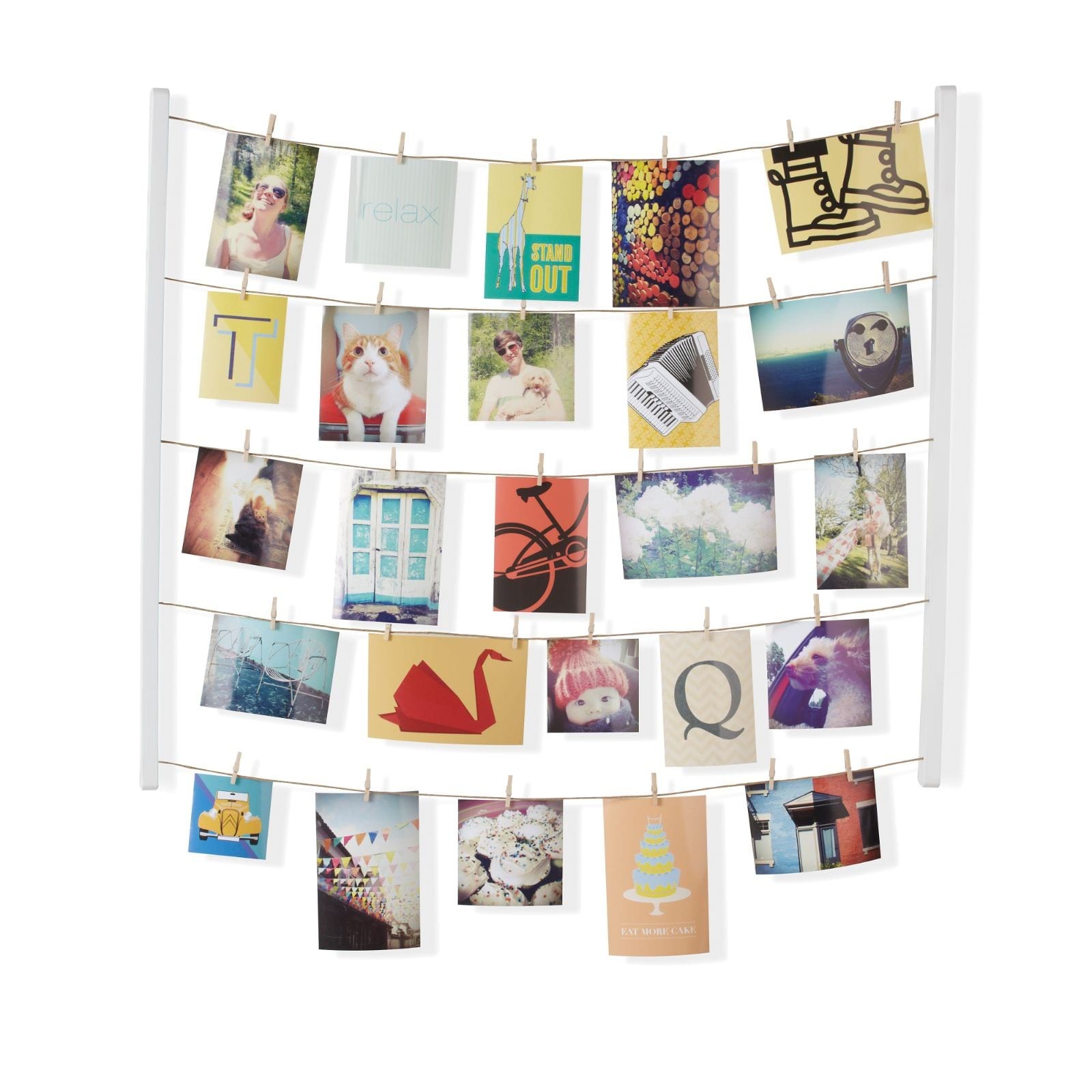 Hangit Wall Photo Display (White) - Umbra