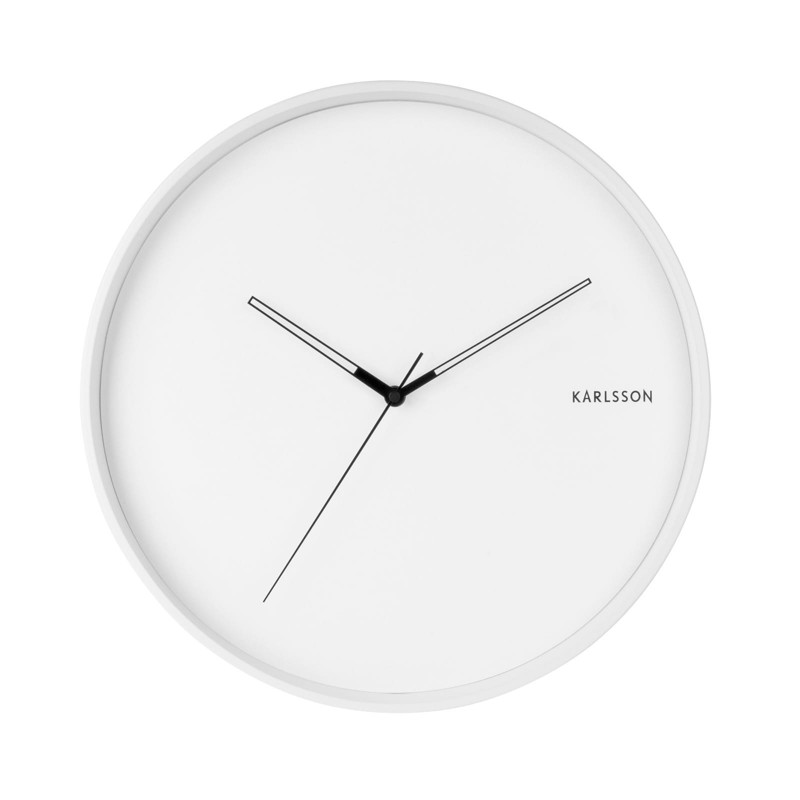 Hue Metal Wall Clock (White) - Karlsson