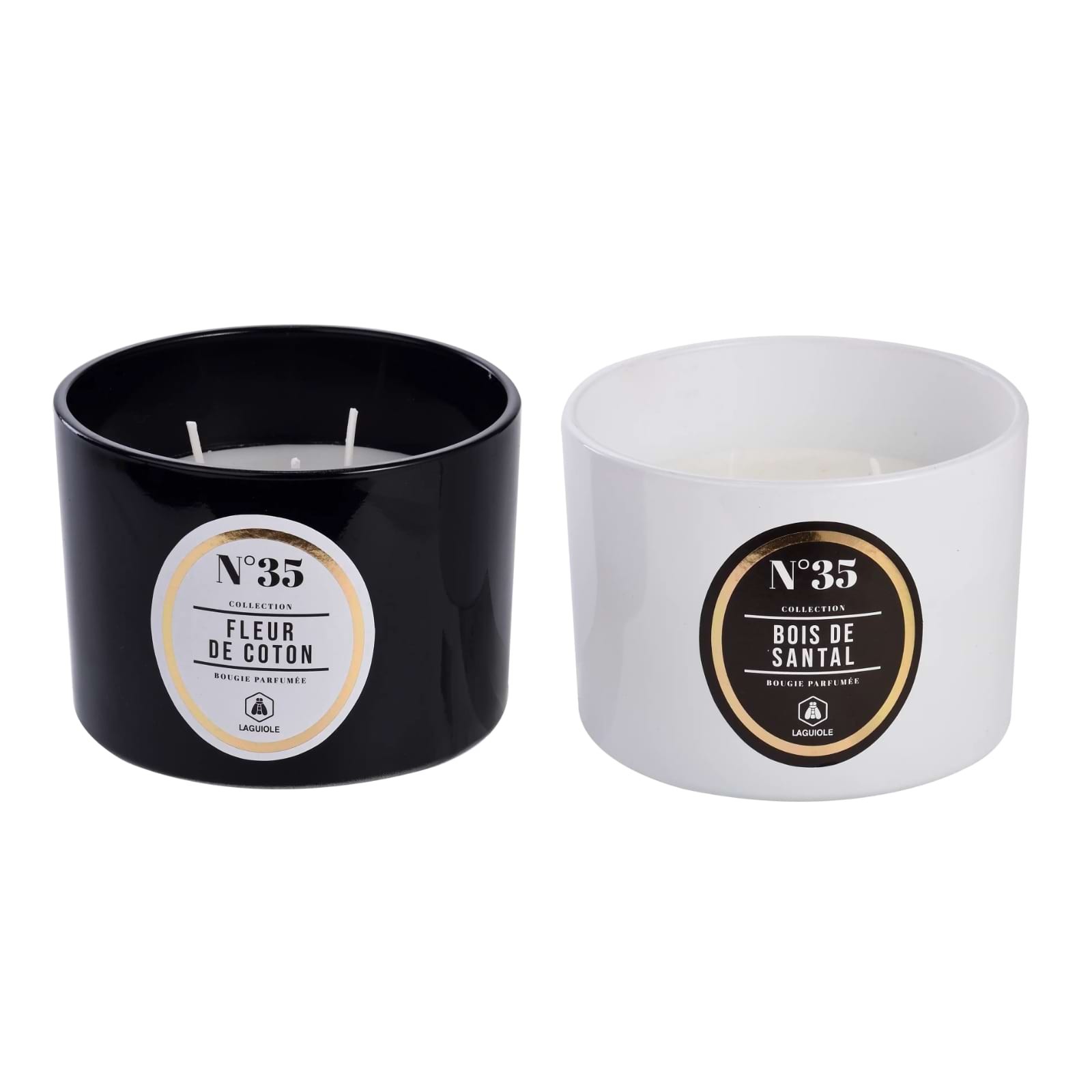 Set of 2 Scented Candles No.35 Collection - Laguile