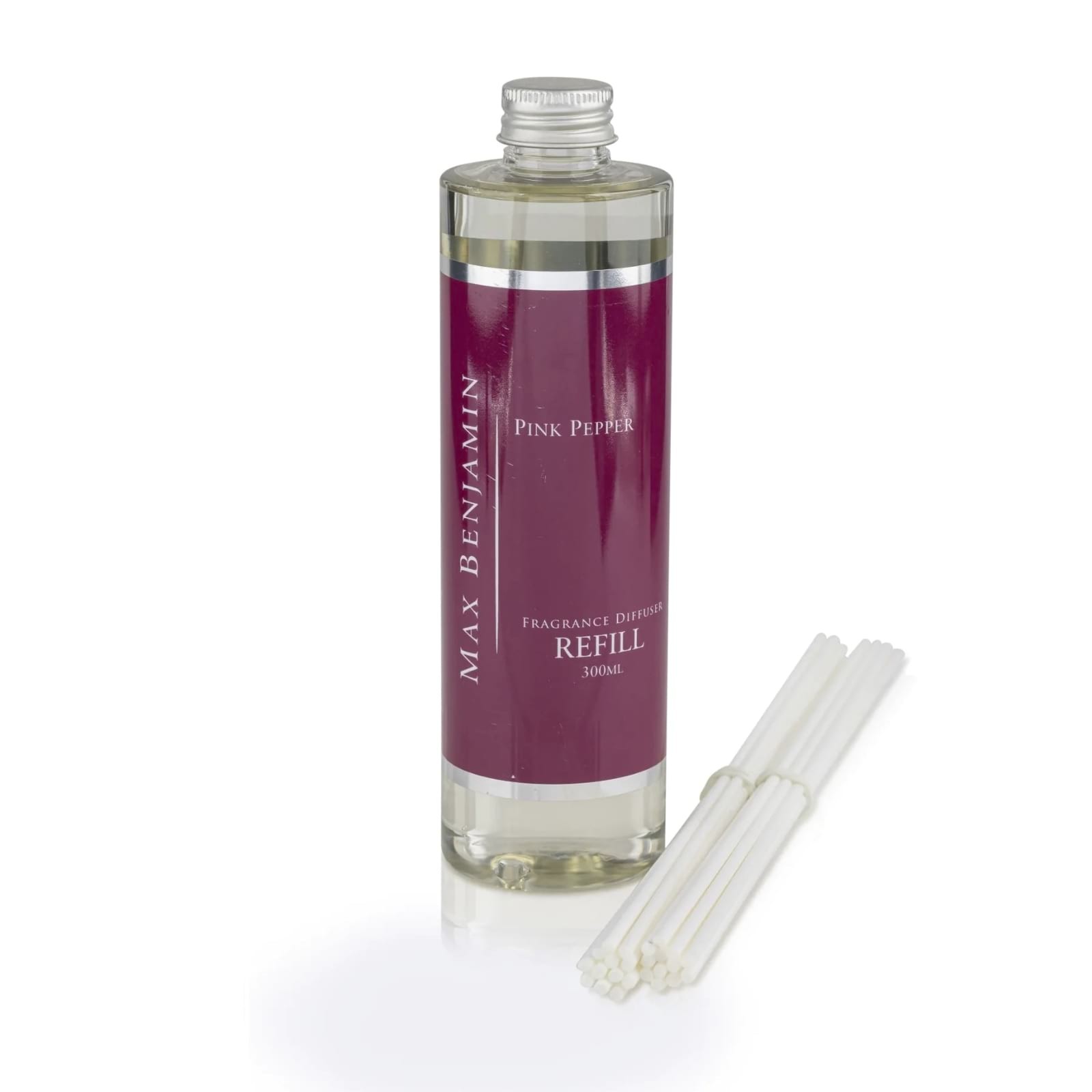 Pink Pepper Luxury Fragrance Diffuser Refill 300ml - Max Benjamin