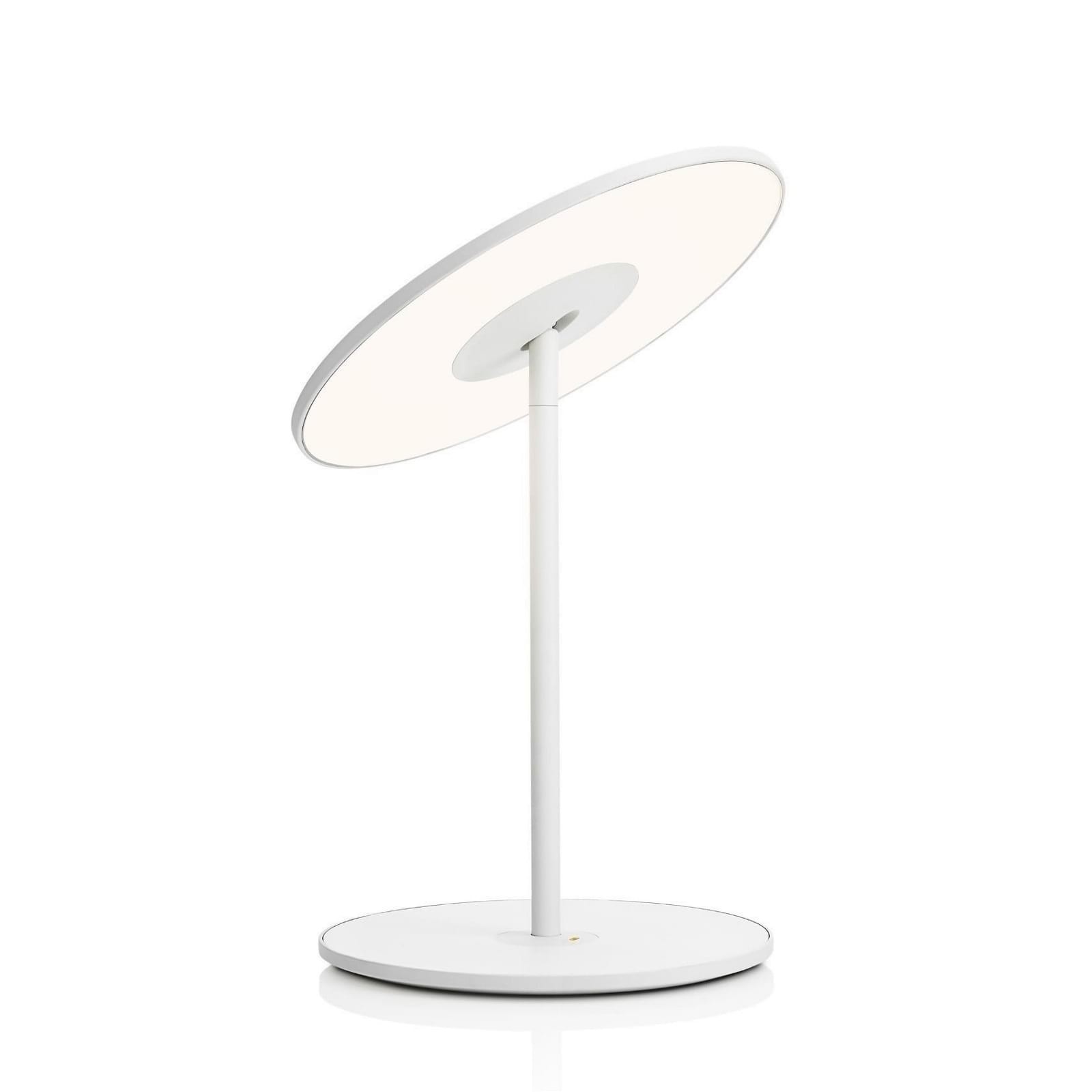 Circa Flat Panel LED Table Lamp (White) - Pablo Designs
