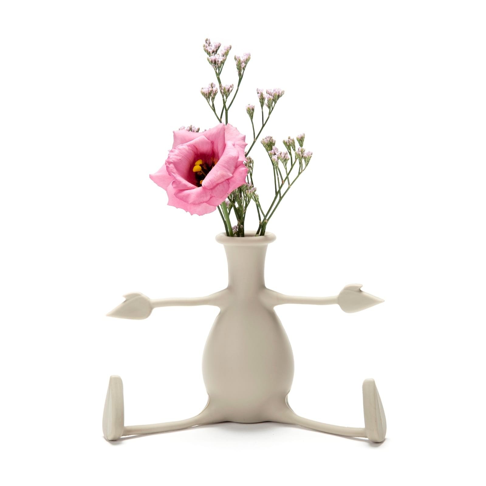 FLORINO Friendly Flower Vase (Stone) - Peleg Design