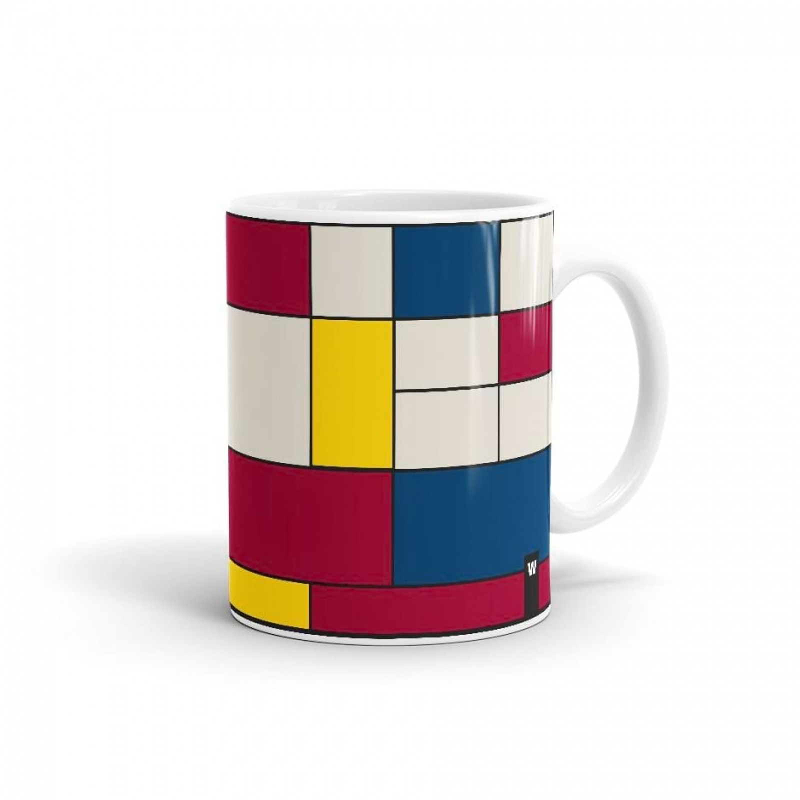 PIET Graphic Coffee & Tea Mug - WEEW Smart Design