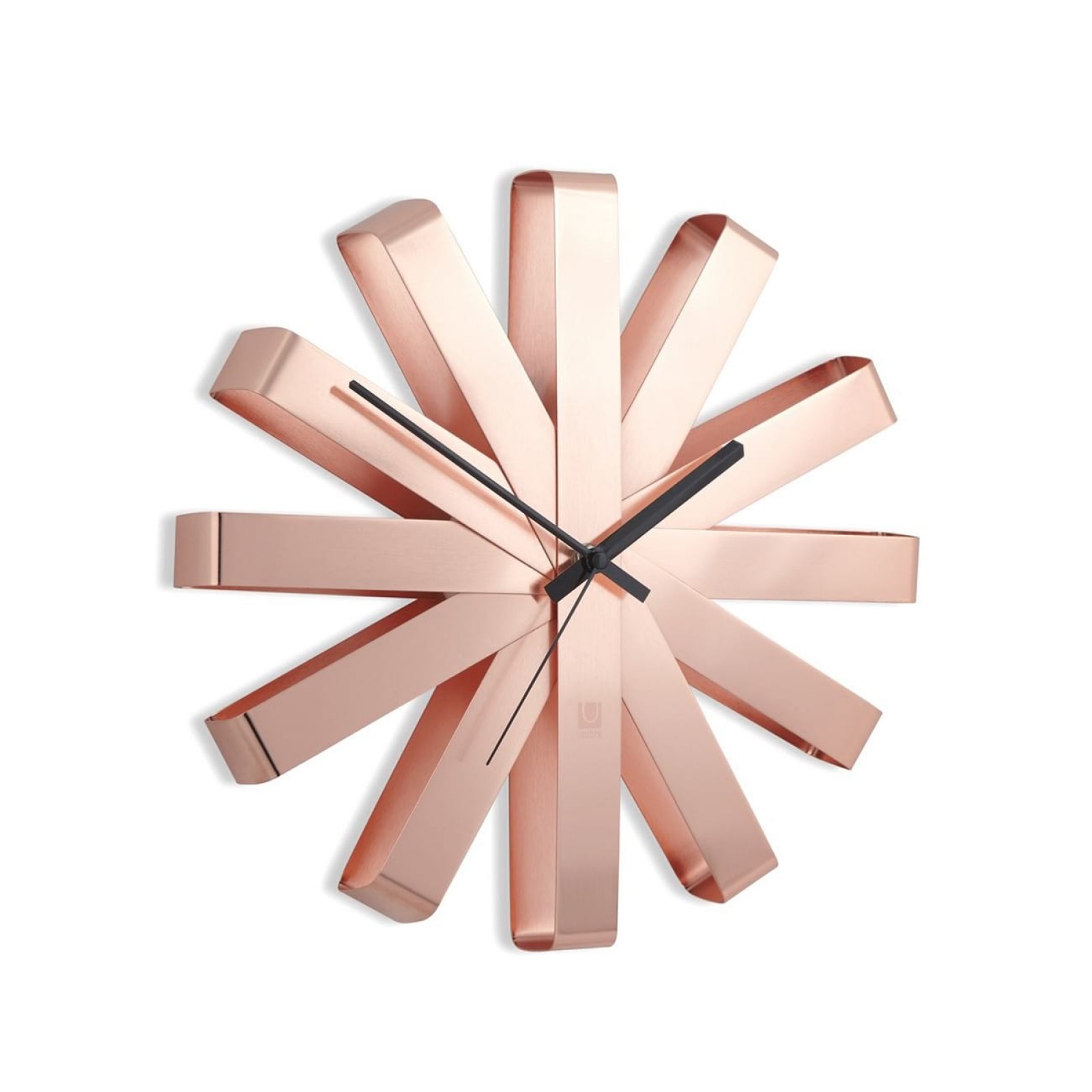 Ribbon Wall Clock (Copper) - Umbra