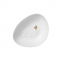 Golden Leaf Porcelain Bowl - Raeder
