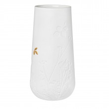 Golden Leaf Porcelain Vase (Large) - Raeder