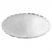 Dressed Round Tray 35cm (Stainless Steel) - Alessi