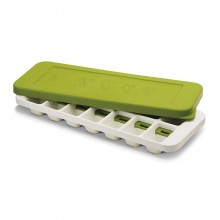 QuickSnap™ Plus Easy-Release Ice Cube Tray with Lid (White / Green) - Joseph Joseph