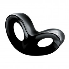 Voido Rocking Chair Black Lacquered Version - Magis