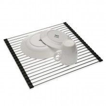 Roll Up Over the Sink Stainless Steel Dishrack 44 x 32 cm. Medium