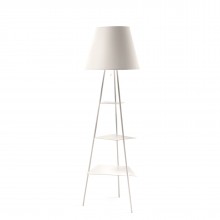 Tri.Be.Ca Floor Lamp (White) - Mogg