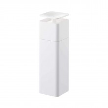 Tower Push One Handed Soap Dispenser (White) - Yamazaki 
