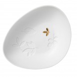 Golden Leaf Porcelain Bowl - Raeder