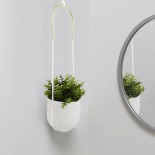 Bolo Hanging Planter (White) - Umbra