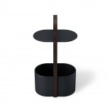 Bellwood Storage Table (Black / Walnut) - Umbra