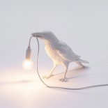 Bird Waiting Lamp (White) - Seletti 