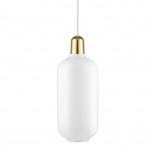Amp Lamp Large (White / Brass) - Normann Copenhagen