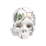Kintsugi Porcelain Skull - Seletti