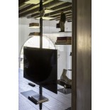 Adelaide Bookcase / Shelving Unit (Metal / Black) - Mogg