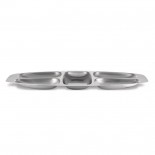 2400 Hors-D'oeuvre Set 5 Section Tray (Stainless Steel) - Alessi