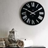 Firenze Wall Clock (Black) - Alessi