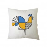 Animalia Rooster Cushion 27 x 27 cm (Multicolor) - A Future Perfect
