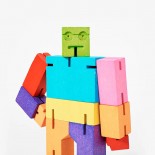 Cubebot Medium Size (Multicolor) - Areaware