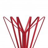 Aster 6 Hook Coat Rack (Red) - Zanotta