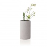 COLUNA Vase Small Height 20 cm (Light Grey) - Blomus 