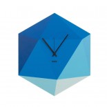 Blue Timeshape Clock - WEEW Smart Design